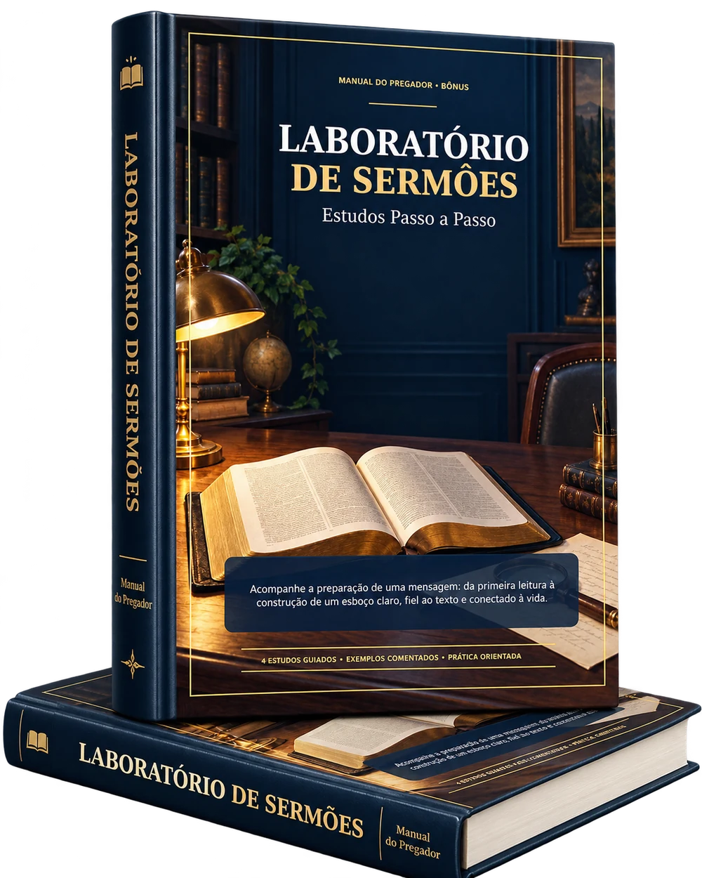 Mockup do bônus Laboratório de Sermões
